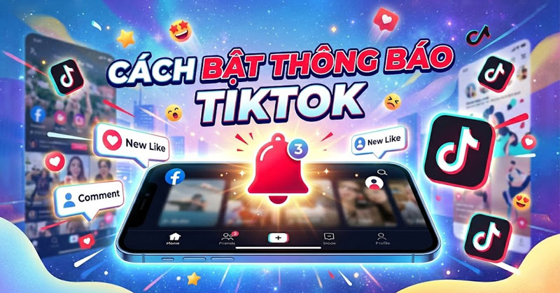 Hướng dẫn cách bật thông báo TikTok nhanh chóng