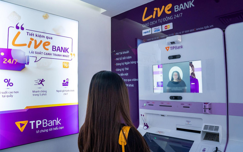 TPBank LiveBank 24/7 hỗ trợ cập nhật sinh trắc học nhanh chóng 