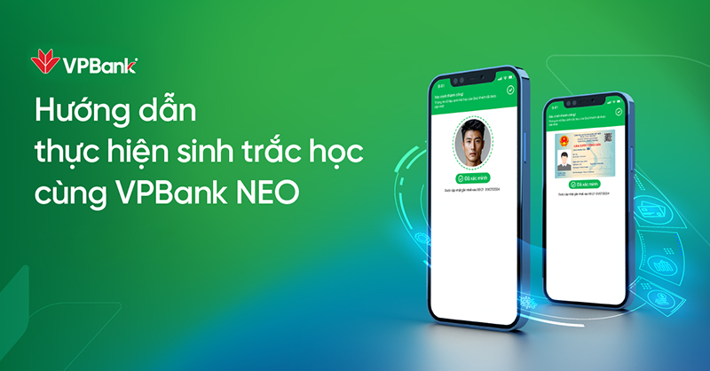 Cập nhật sinh trắc học VPBank trên app VPBank NEO
