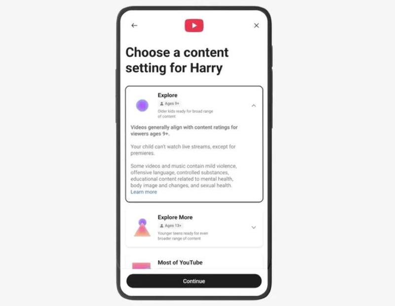 Lựa chọn nội dung phù hợp với trẻ