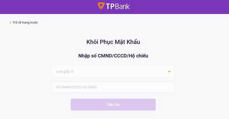 Điền đầy đủ thông tin theo yêu cầu 