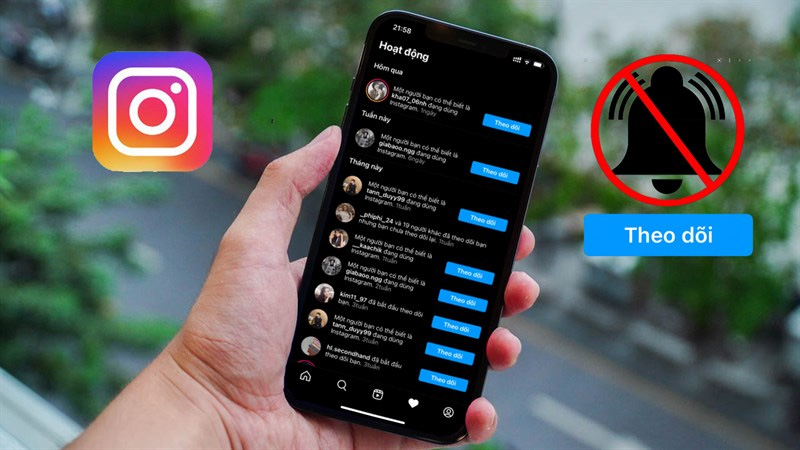 Tắt gợi ý, đề xuất theo dõi trên Instagram để tránh làm phiền 
