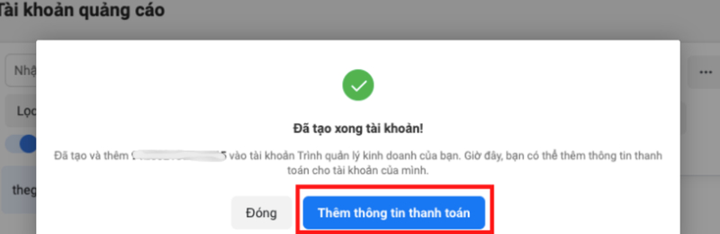 Thêm thông tin thanh toán