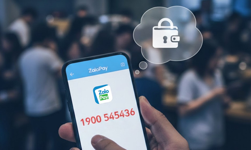 Gọi đến hotline 1900 545436 và yêu cầu xóa tài khoản ZaloPay