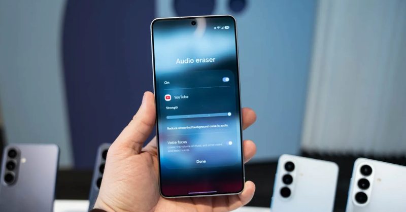 Galaxy S26 nâng cấp AI Audio Eraser