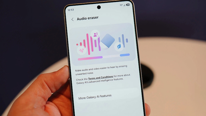 AI Audio Eraser trên Galaxy S26 
