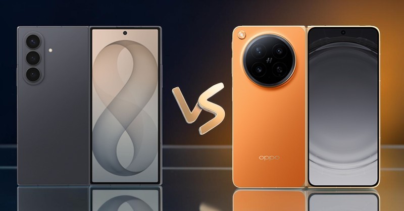 So sánh Samsung Galaxy Z Fold 8 Ultra và OPPO Find N6 có gì khác biệt? 