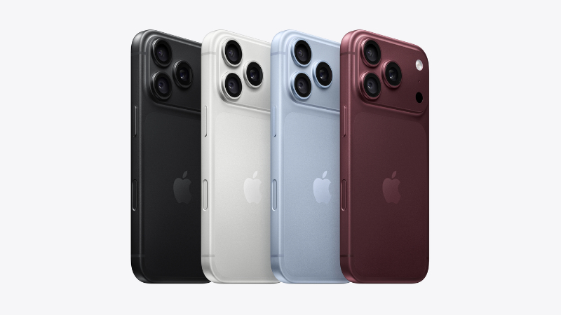 iPhone 18 Pro và iPhone 18 Pro Max có 4 phiên bản màu