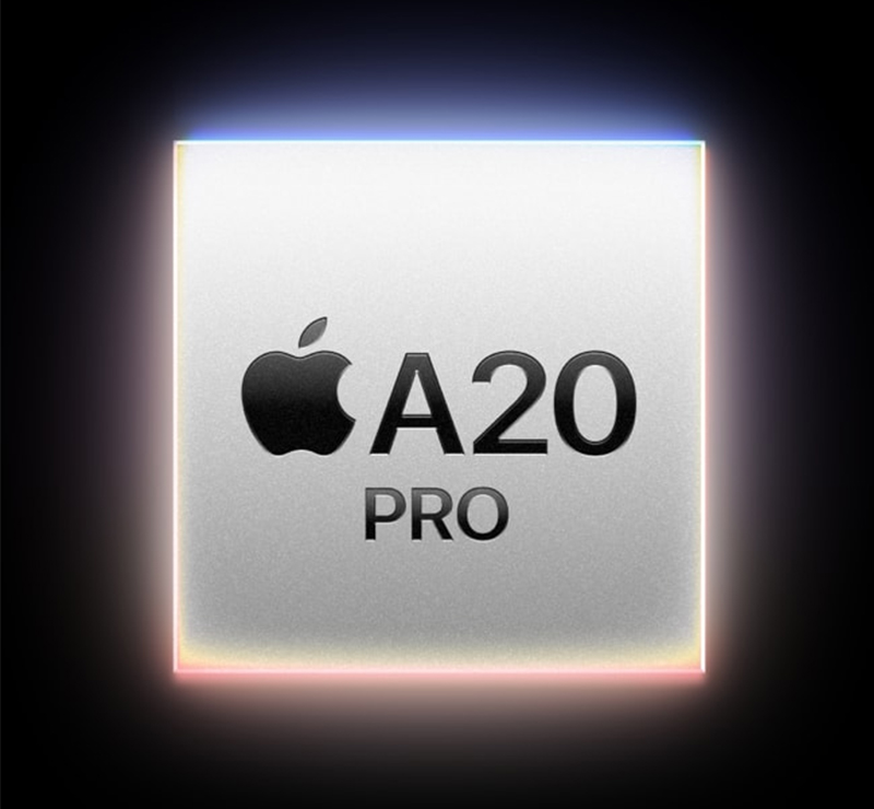 Chip A20 Pro chuyển sang tiến trình 2nm