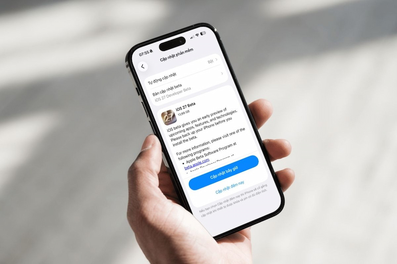 Có nên cập nhật iOS 27