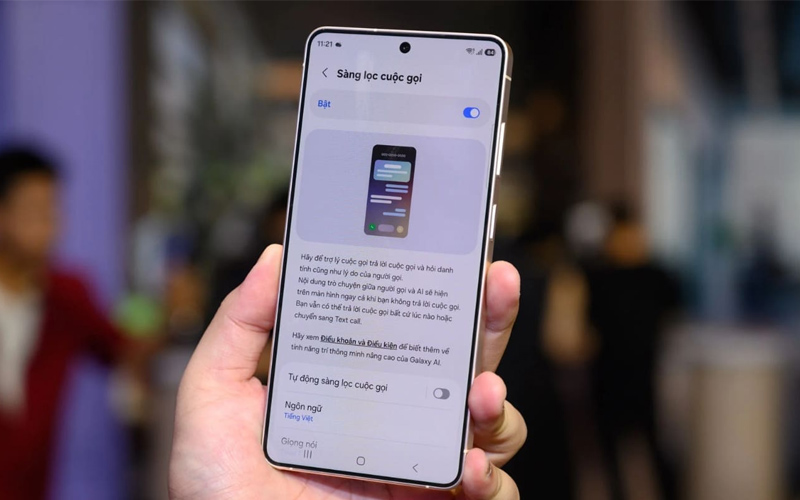 Call Screening tự động nhận diện cuộc gọi rác