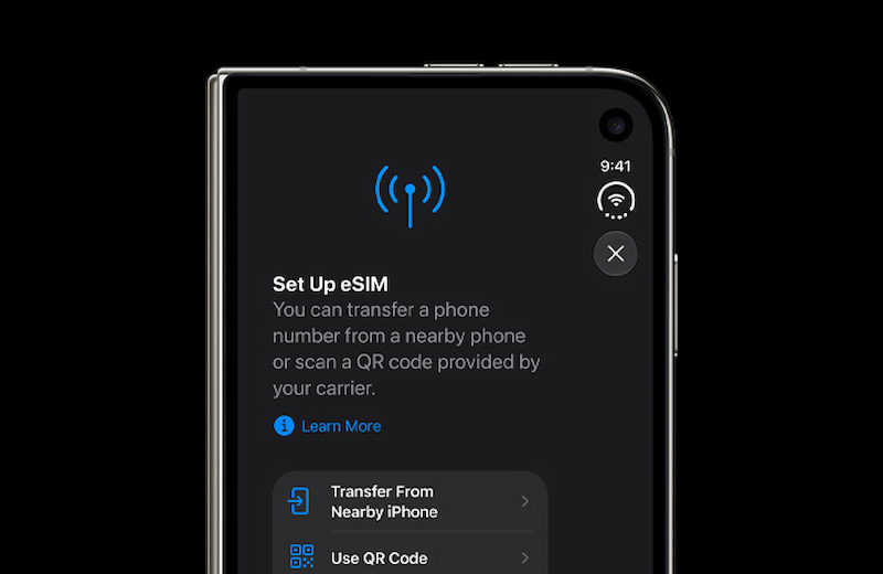 iPhone Duo sử dụng eSIM