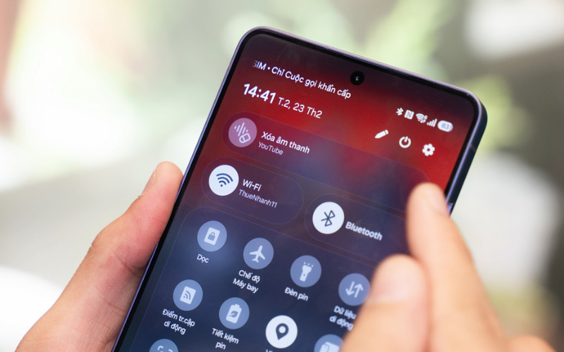 Lọc âm thanh ứng dụng trên Galaxy S26 Series