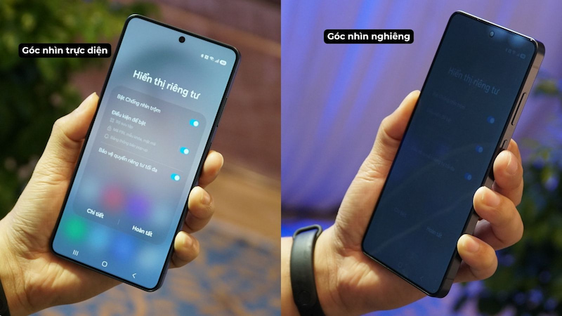 Màn hình Galaxy S26 Ultra chống nhìn trộm