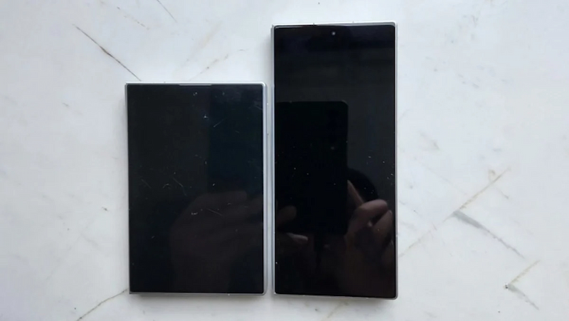 Màn hình hai phiên bản Galaxy Z Fold 8