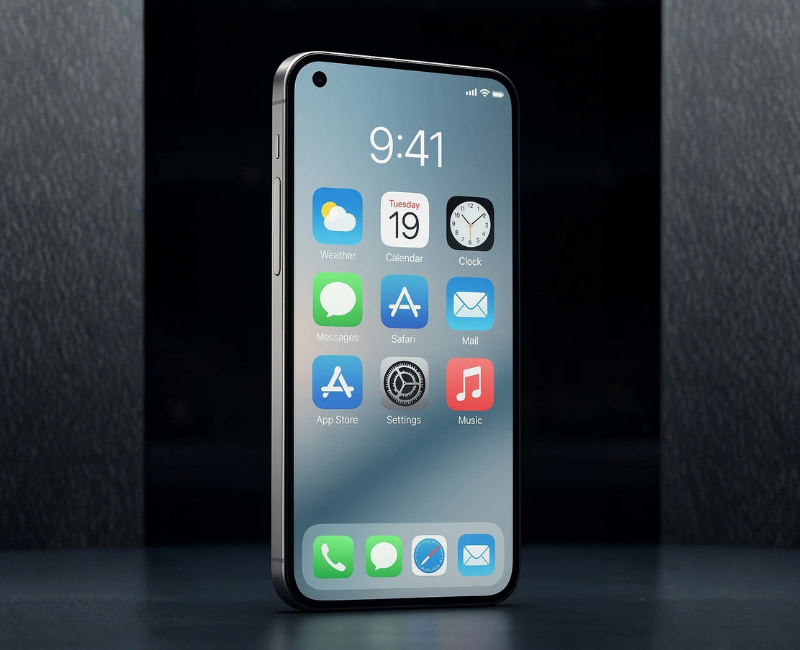 Màn hình iPhone 18 Pro dạng đục lỗ