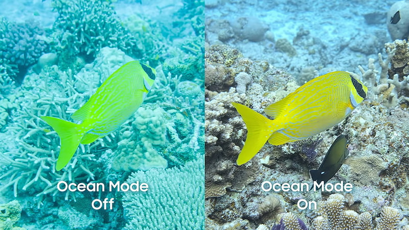 Chế độ Ocean Mode trên Galaxy S26 Ultra