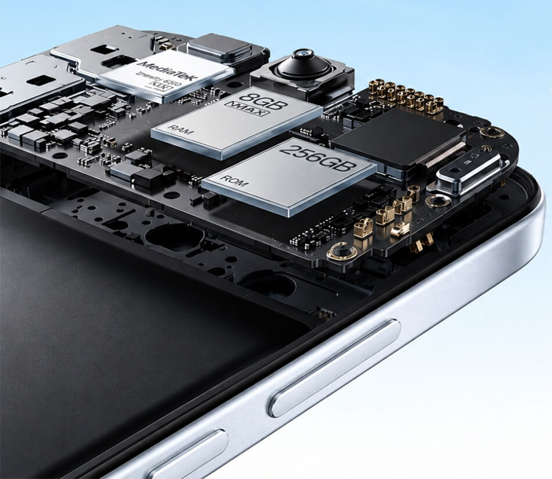 Điện thoại OPPO A7 Pro 5G được trang bị MediaTek Dimensity 6360 MAX
