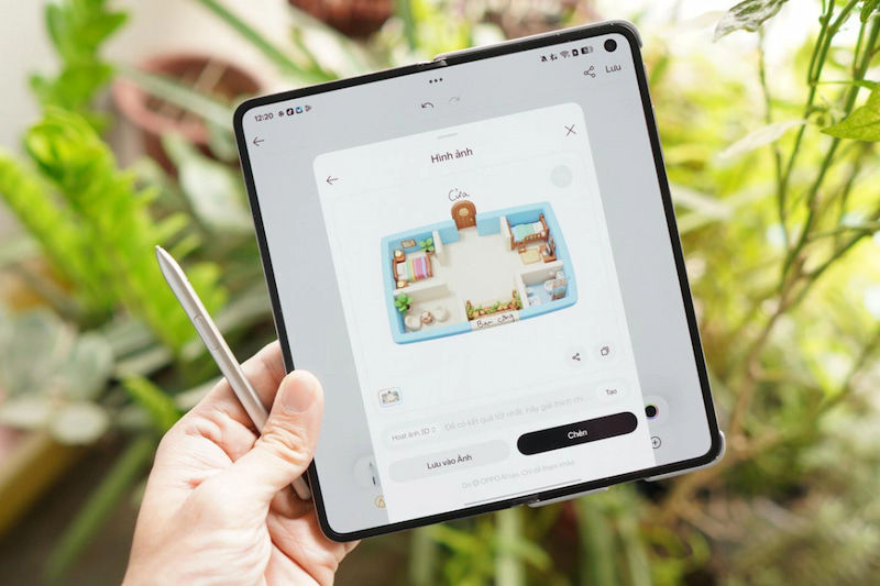 OPPO Find N6 có bút Magic AI