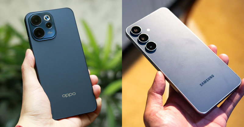 So sánh OPPO Reno15 F và Samsung S25 FE về khả năng kháng nước