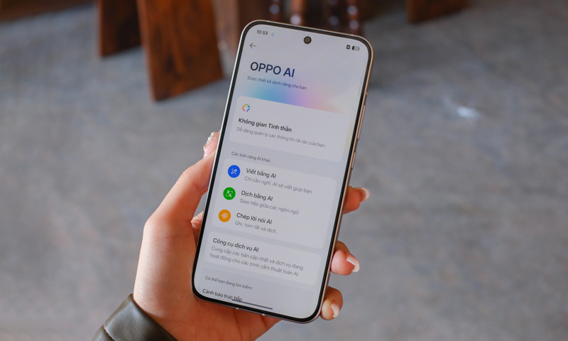 OPPO Reno15 phục vụ tốt cả công việc lẫn sáng tạo nội dung