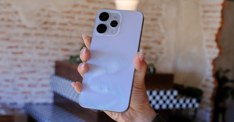 OPPO Reno15 sử dụng khung viền nhôm chuẩn hàng không vũ trụ 