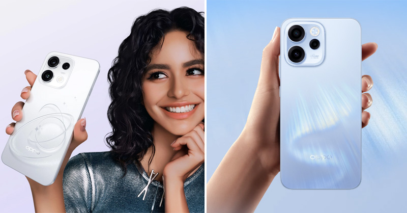Thiết kế của OPPO Reno16 F 5G và OPPO Reno15 F 5G