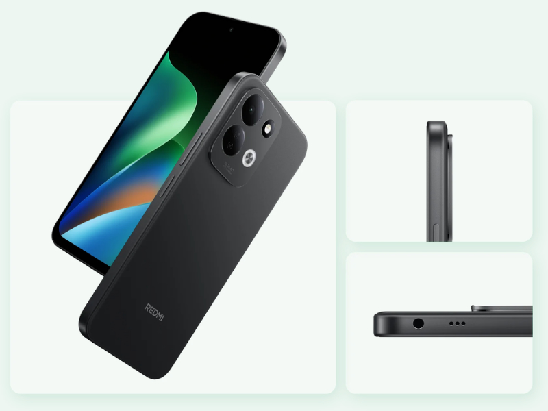 Redmi 17 và Redmi 17 5G Màu Đen