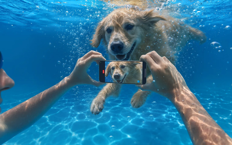 REDMI Note 17 Pro Max chụp ảnh dưới nước