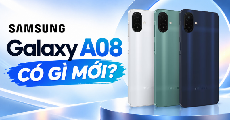 Samsung Galaxy A08 có gì mới