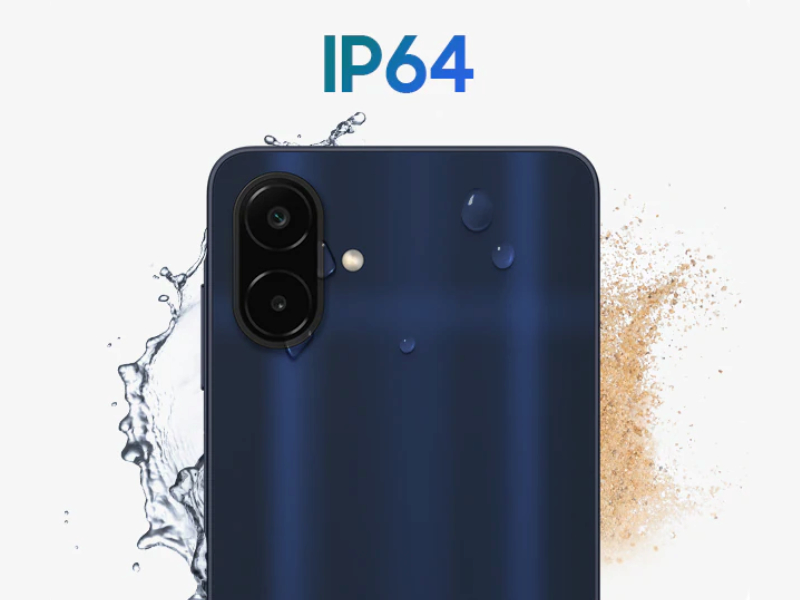 Samsung Galaxy A08 đạt chuẩn IP64