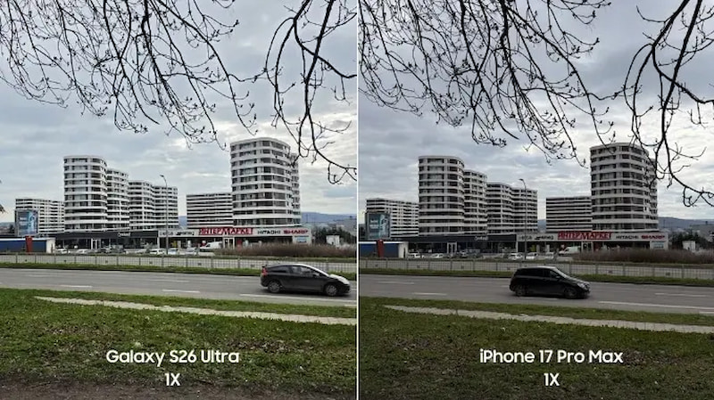 So sánh camera Galaxy S26 Ultra và iPhone 17 Pro Max