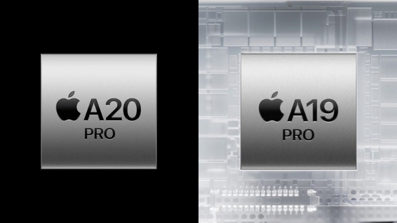 So sánh chip A20 Pro và chip A19 Pro