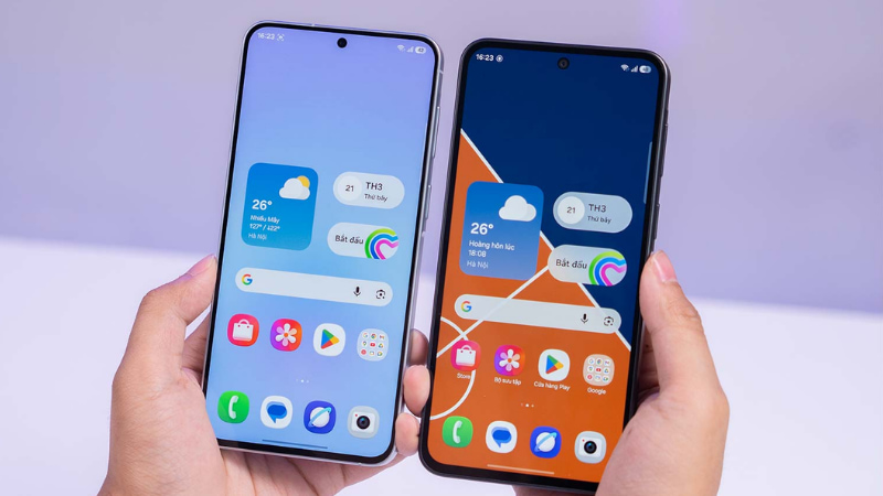 So sánh Galaxy A57 và Galaxy A37 về màn hình