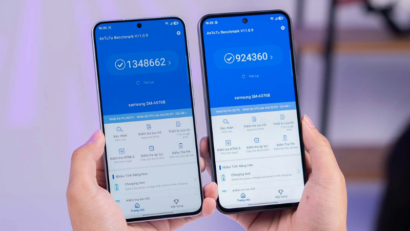 So sánh Galaxy A57 và Galaxy A37 về hiệu năng