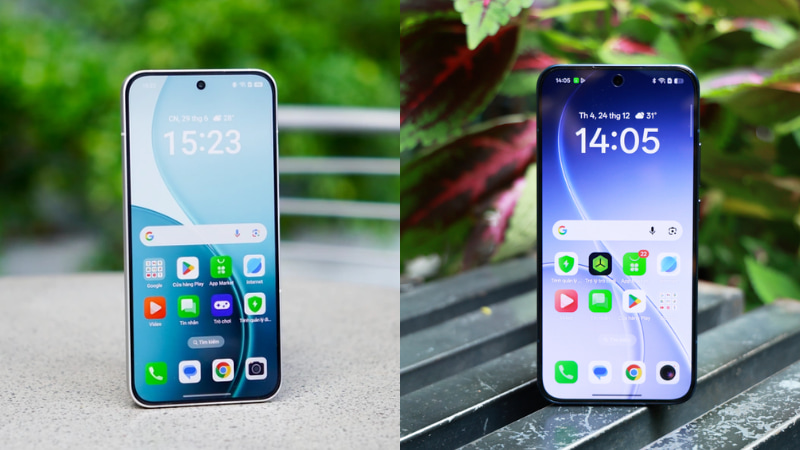 So sánh màn hình OPPO Reno15 và OPPO Reno14