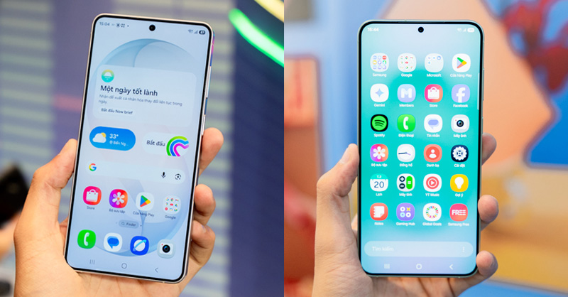 Galaxy S26 Plus và S25 Plus trang bị màn hình 6.7 inch