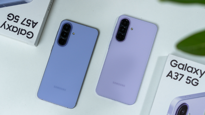 So sánh thiết kế Galaxy A57 và Galaxy A37