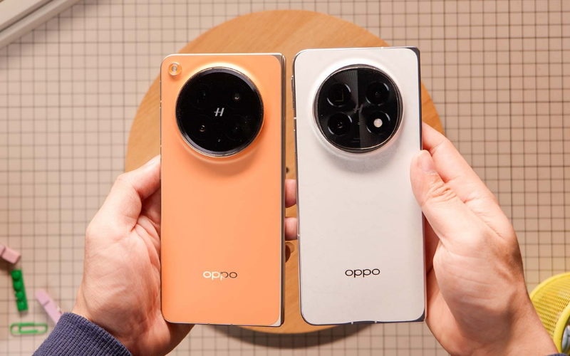 So sánh thiết kế OPPO Find N6 và OPPO Find N5