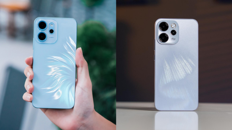 So sánh thiết kế OPPO Reno15 F 5G và Reno14 F 5G