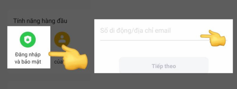 Đăng nhập và bảo mật