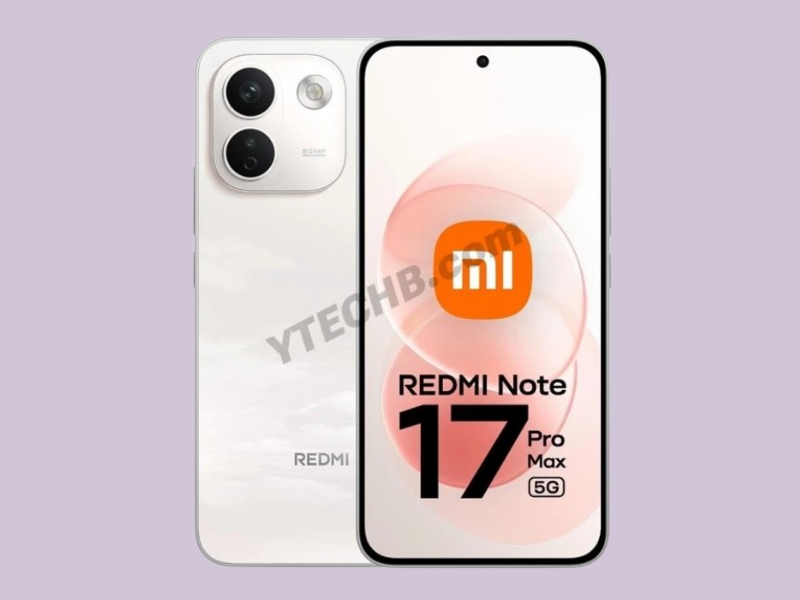 Thiết kế REDMI Note 17 Pro Max
