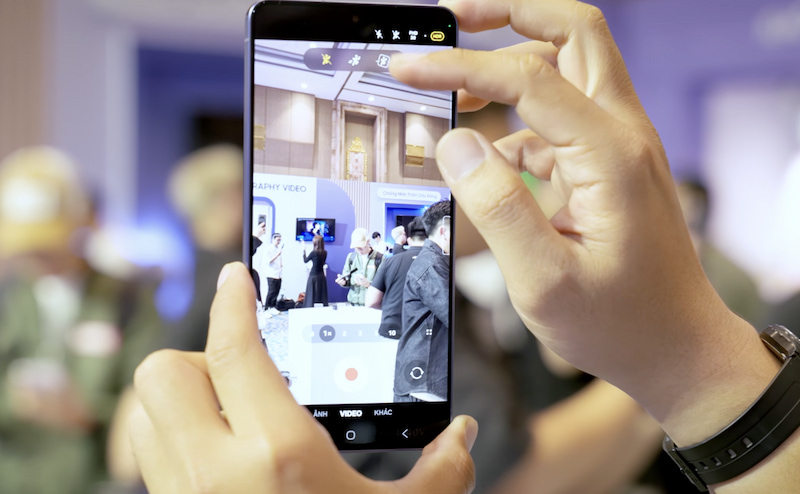 Tính năng Khóa đường chân trời trên Galaxy S26 Series