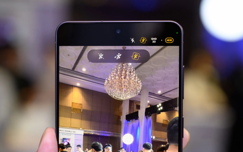 Tính năng Khóa đường chân trời trên Galaxy S26 Series