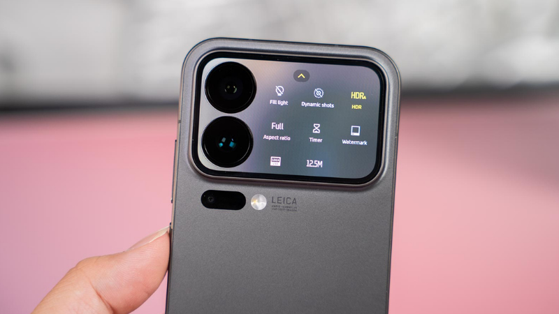 Màn hình phụ Xiaomi 17 Pro Max độc đáo