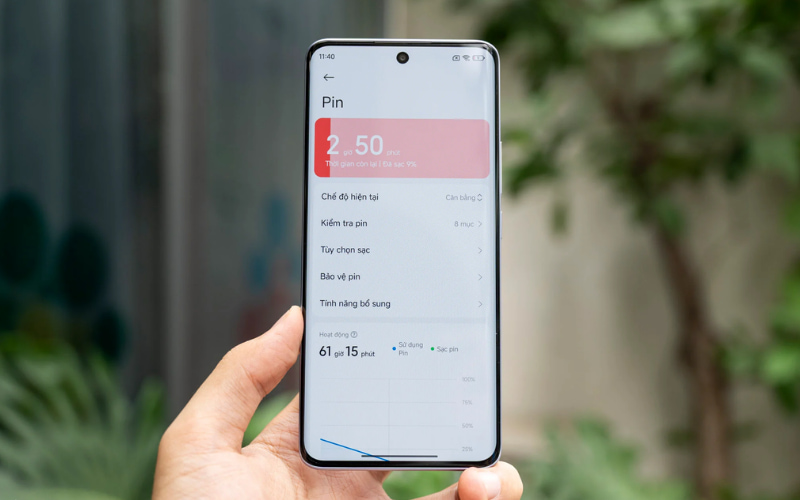 Đánh giá pin Xiaomi Redmi Note 15