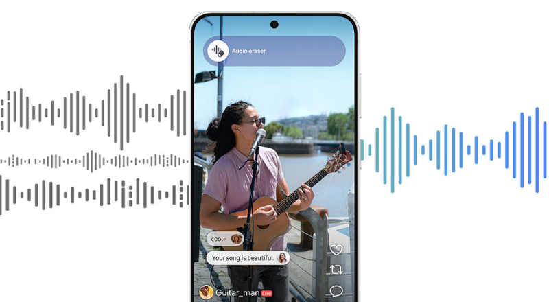 Xóa âm thanh nhiễu trên Galaxy S26 FE