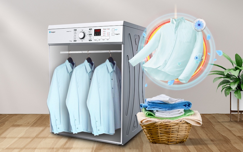 Chế độ Refresh giúp làm mới quần áo trên máy sấy Casper