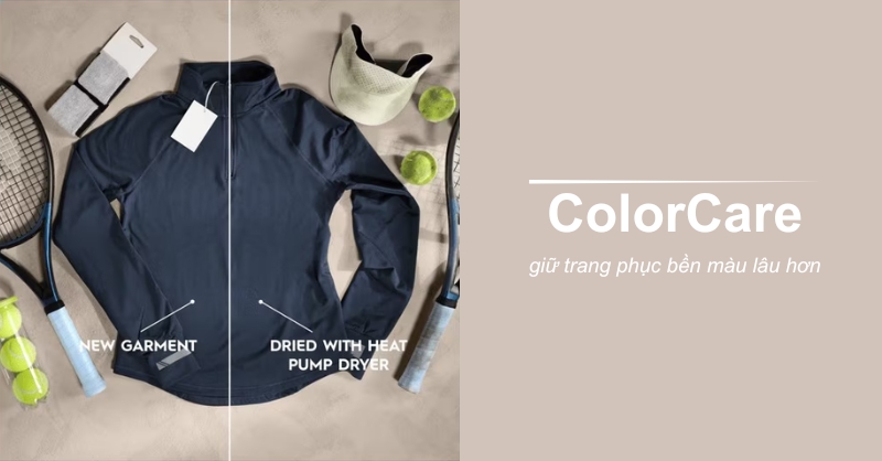 Công nghệ ColourCare trên máy sấy Electrolux