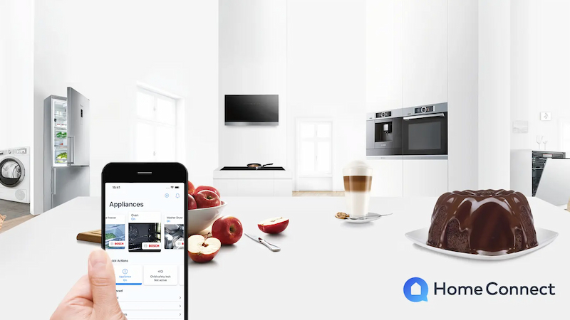 Điều khiển máy sấy Bosch từ xa với ứng dụng Home Connect